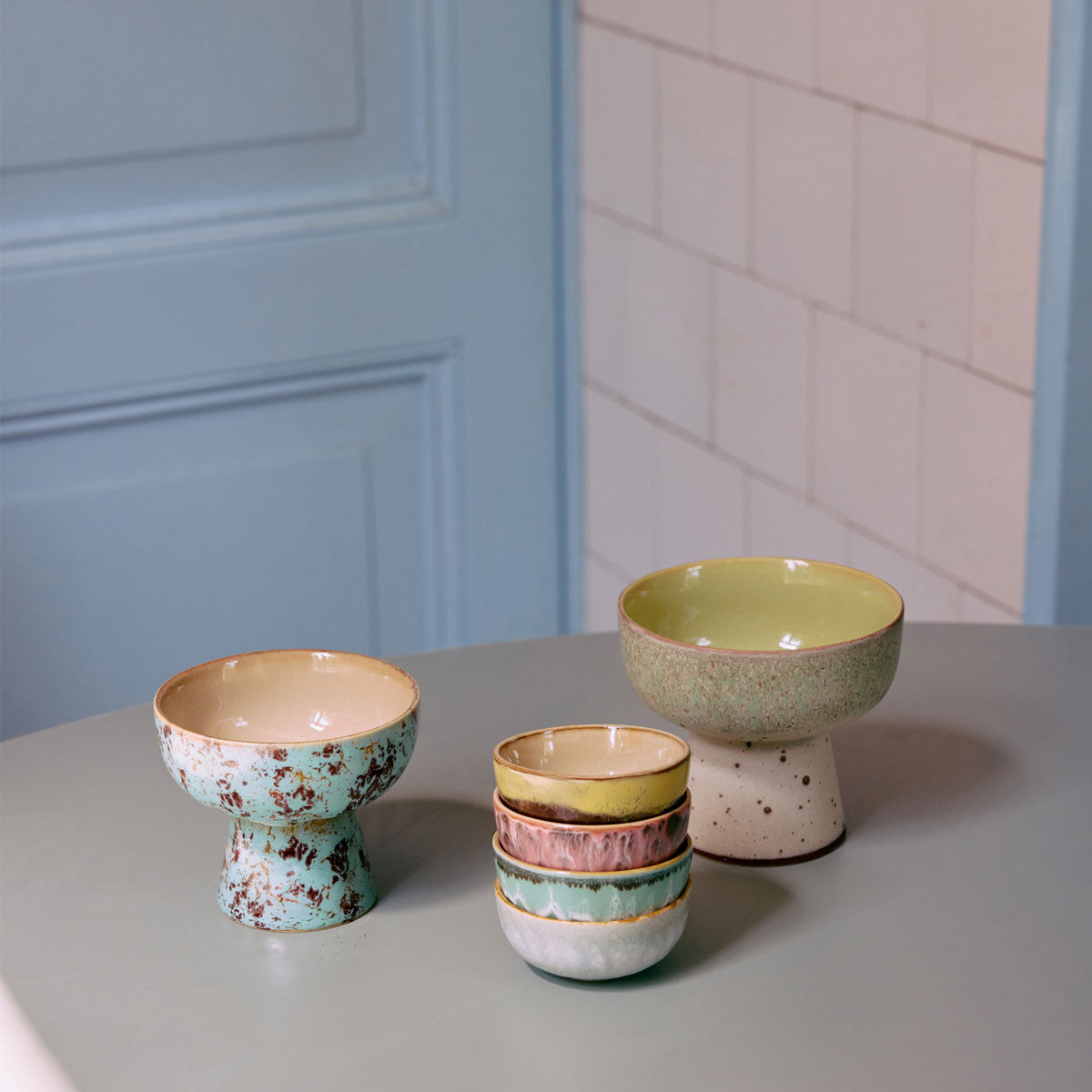 70s Ceramics Tapas Bowls - HKLIVING