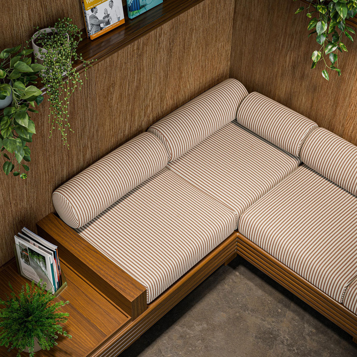 Clarke & Clarke Robinia fabric – Spice (3)
