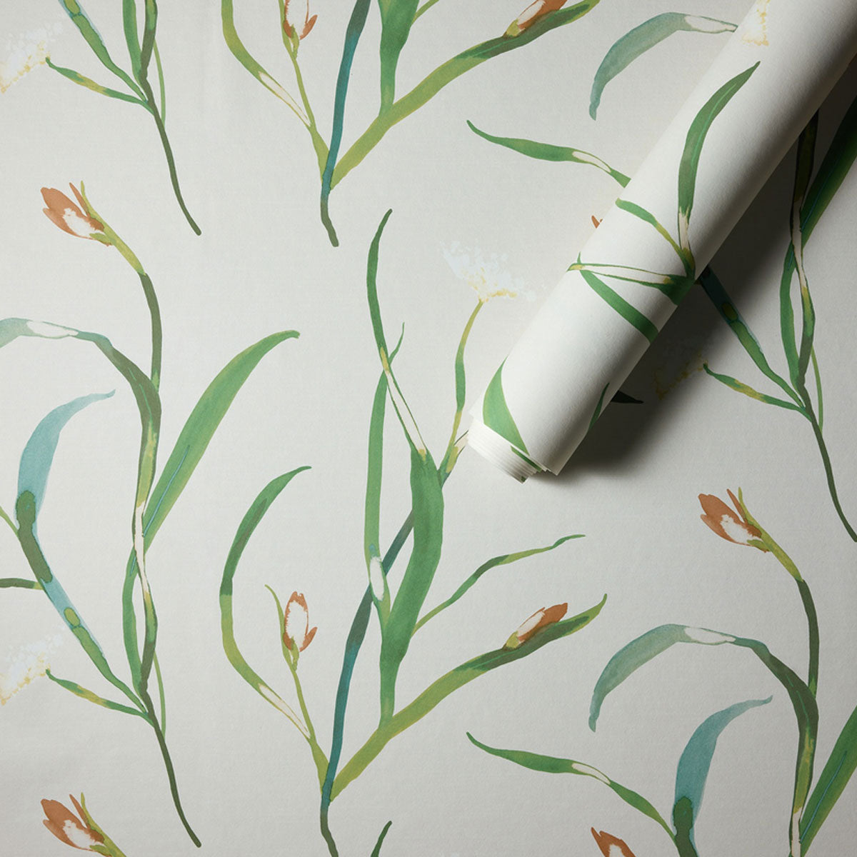 Harlequin Saona wallpaper – Forest/Terracotta (3)