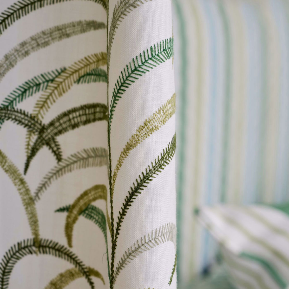 Clarke & Clarke Tibby fabric – Herb (2)