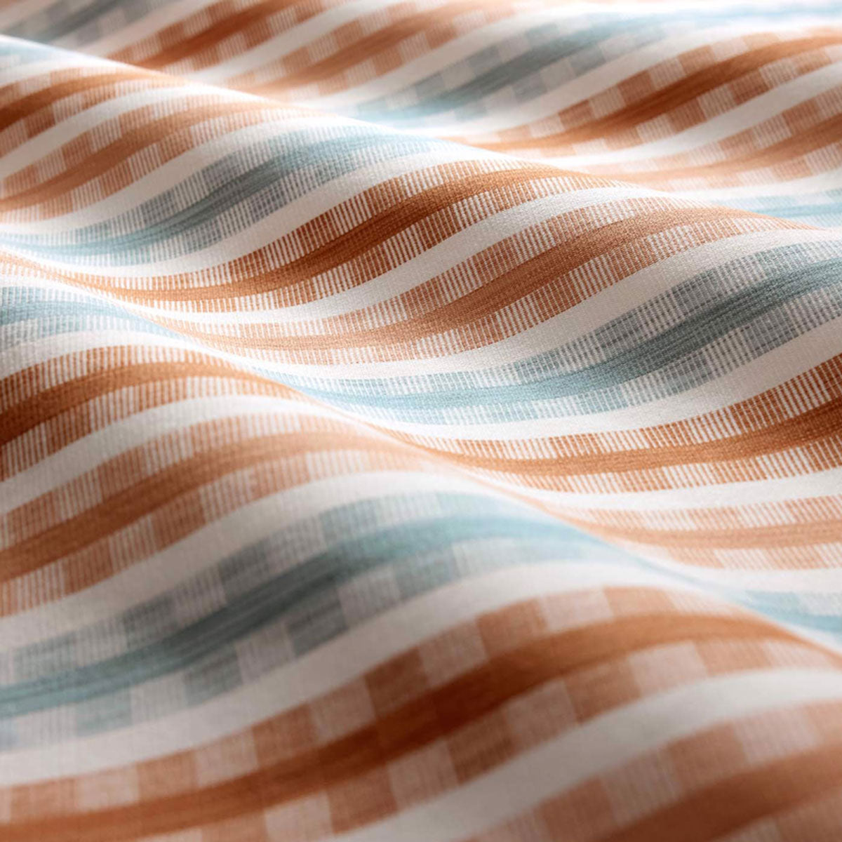 Clarke & Clarke Willowbourne fabric – Spice/Sky (1)