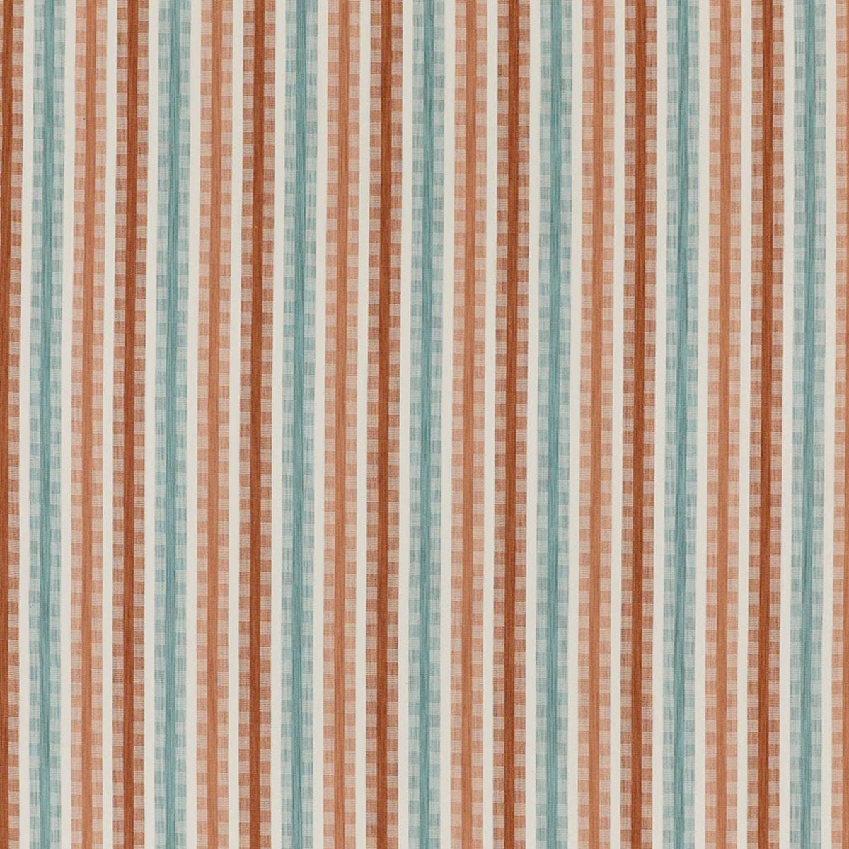 Clarke & Clarke Willowbourne fabric – Spice/Sky (2)