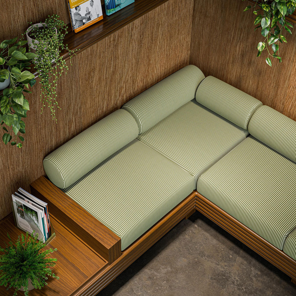 Clarke & Clarke Windsor fabric – Herb (3)