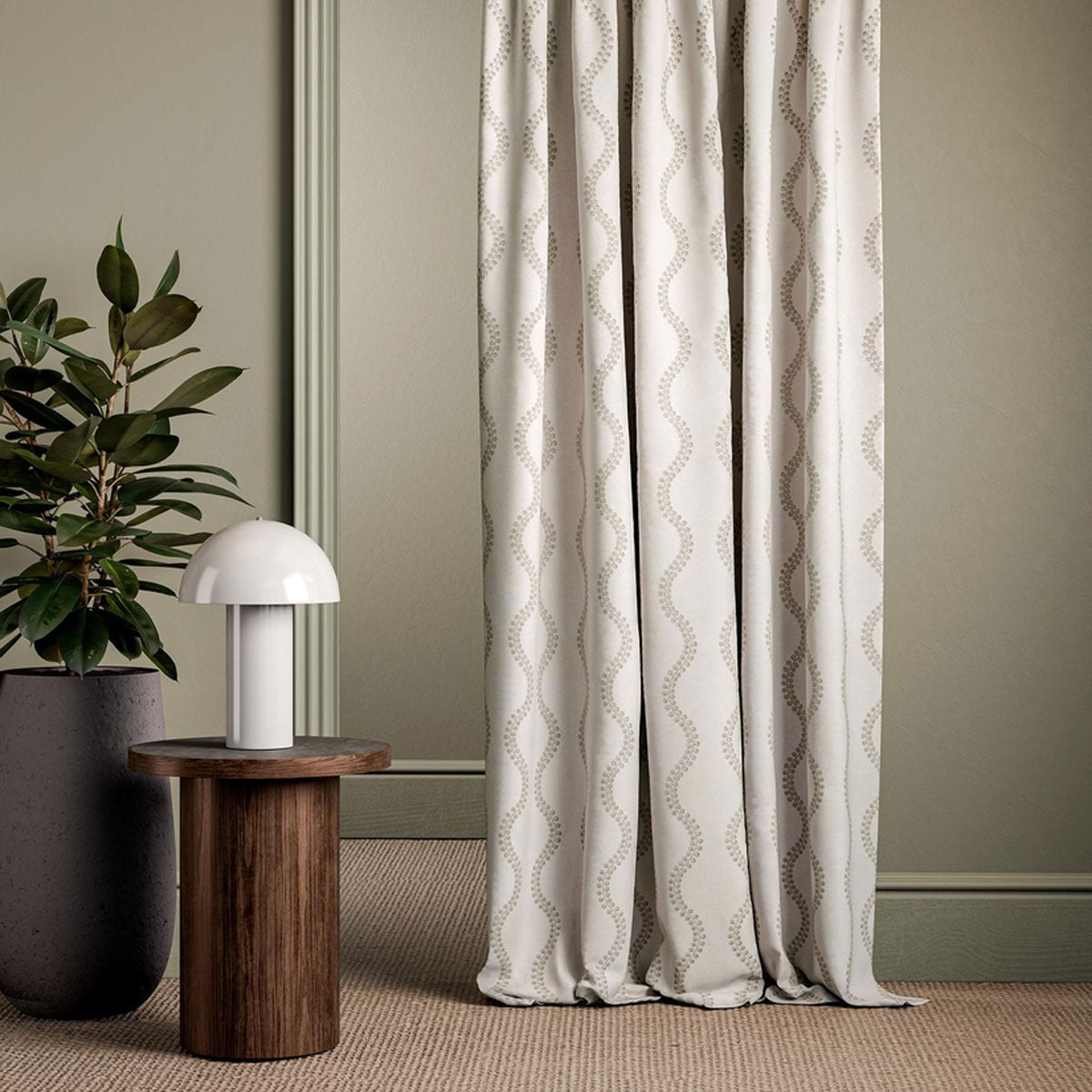 Clarke & Clarke Woburn II fabric – Pearl (3)