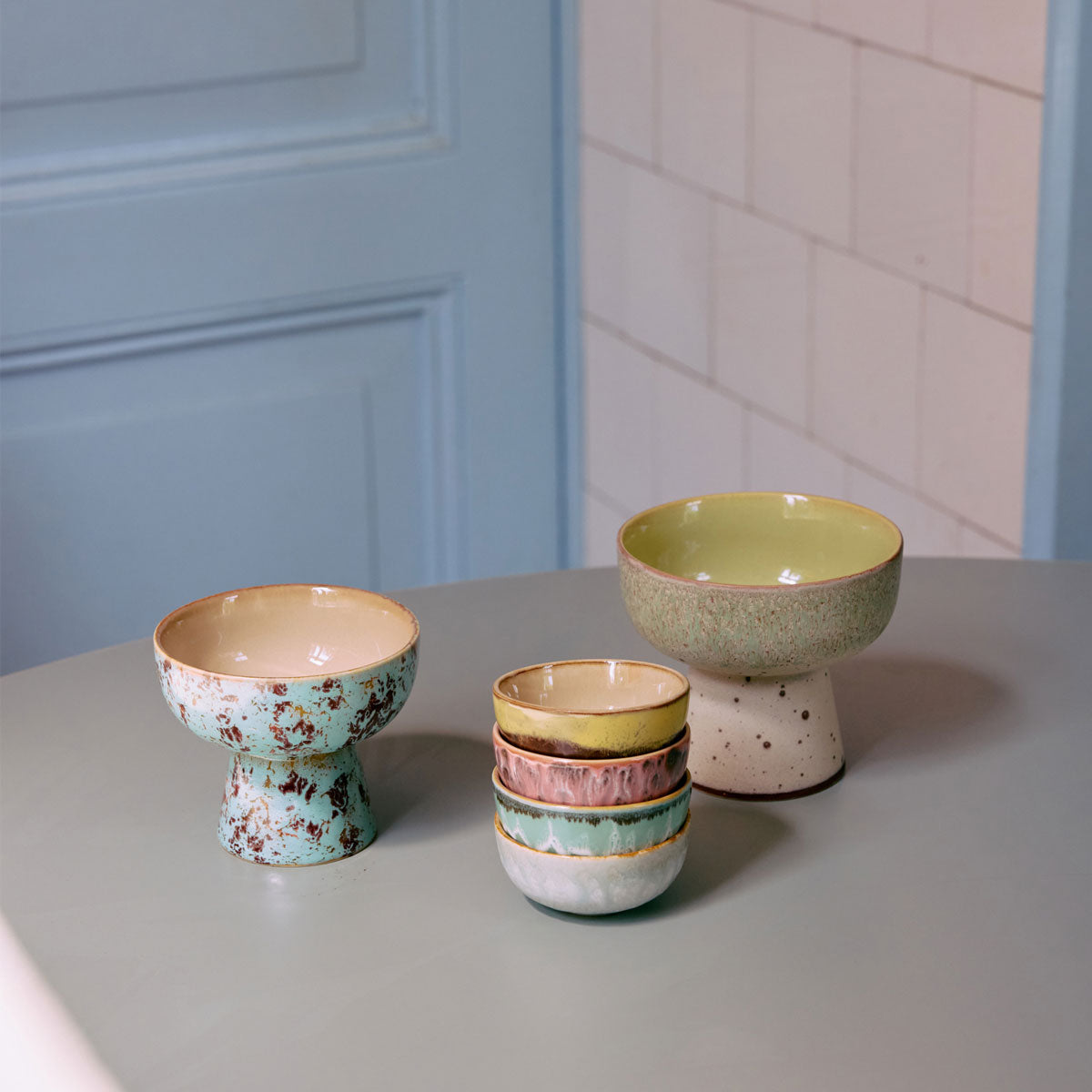 70s Ceramics Bowls - HKLIVING