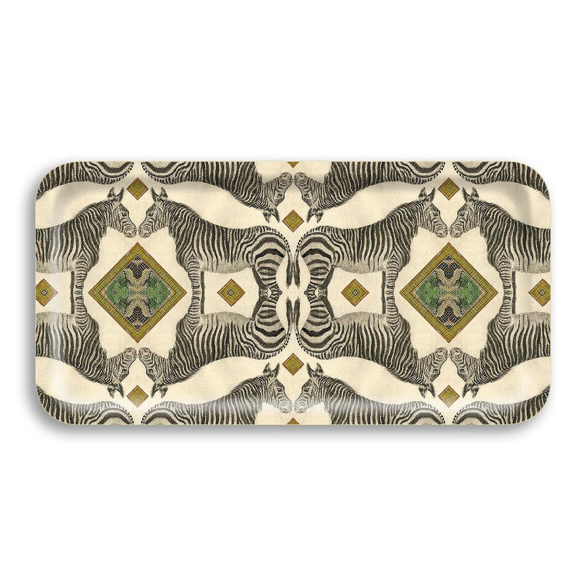 Birch Wood Narrow Tray - Avenida Home