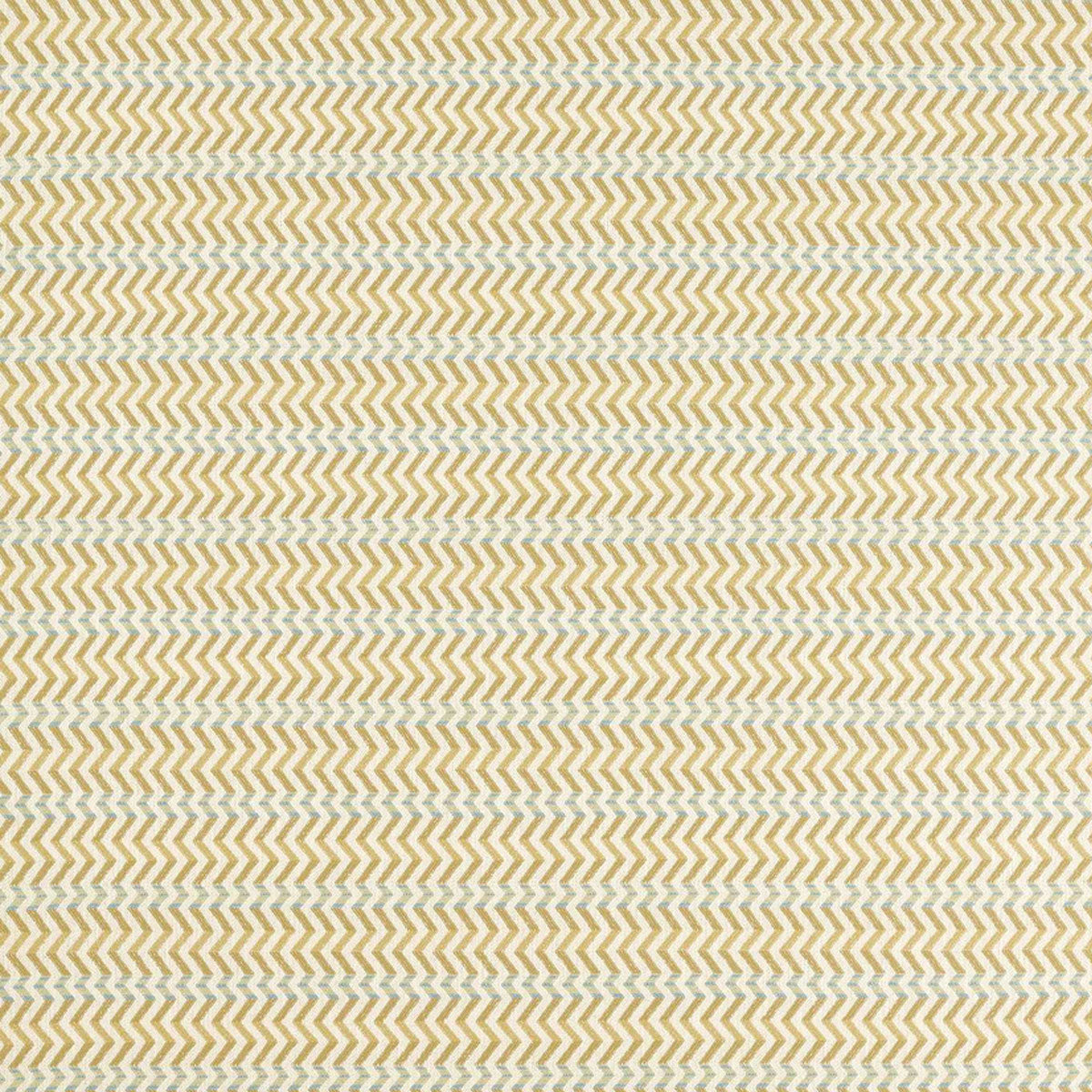 Scion Pomona Zigzag fabric – Honey/Cornflower (1)