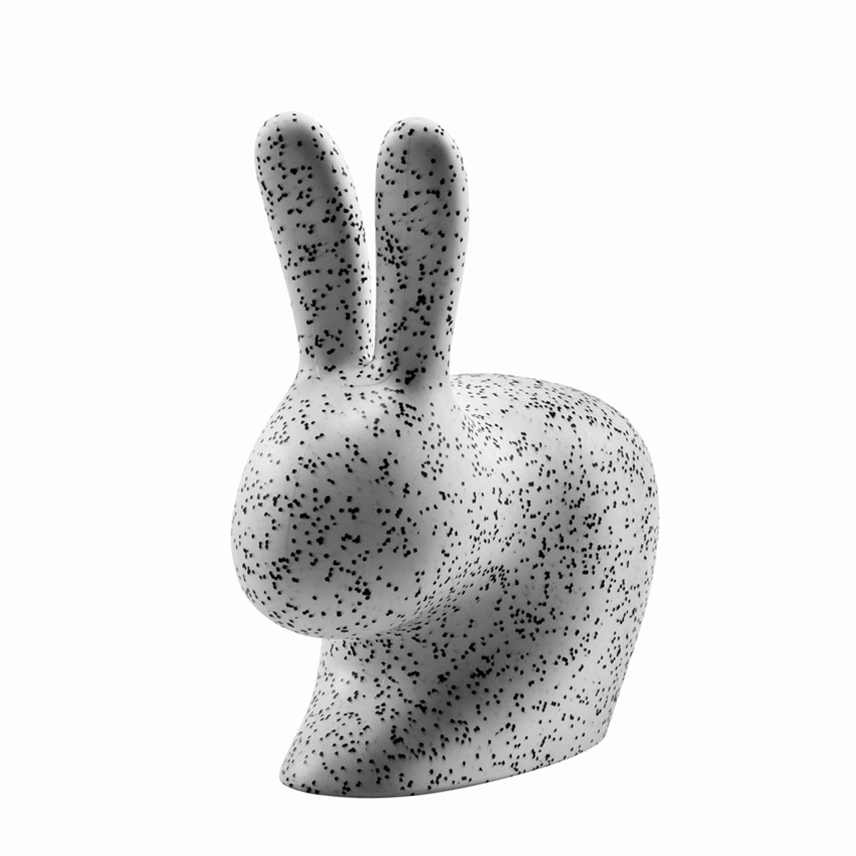 Rabbit Chair Baby Dots White &amp; Black - Qeeboo