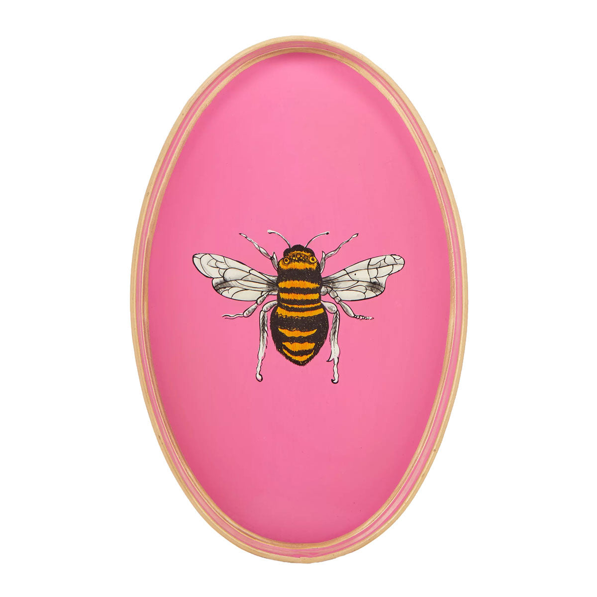 Fauna Hand-painted Iron Tray Bumblebee - Les-Ottomans