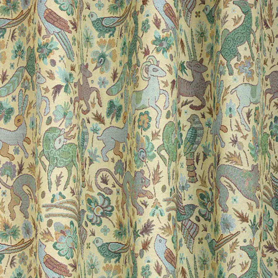 Courthouse Interiors Tapestry Fabric Cream