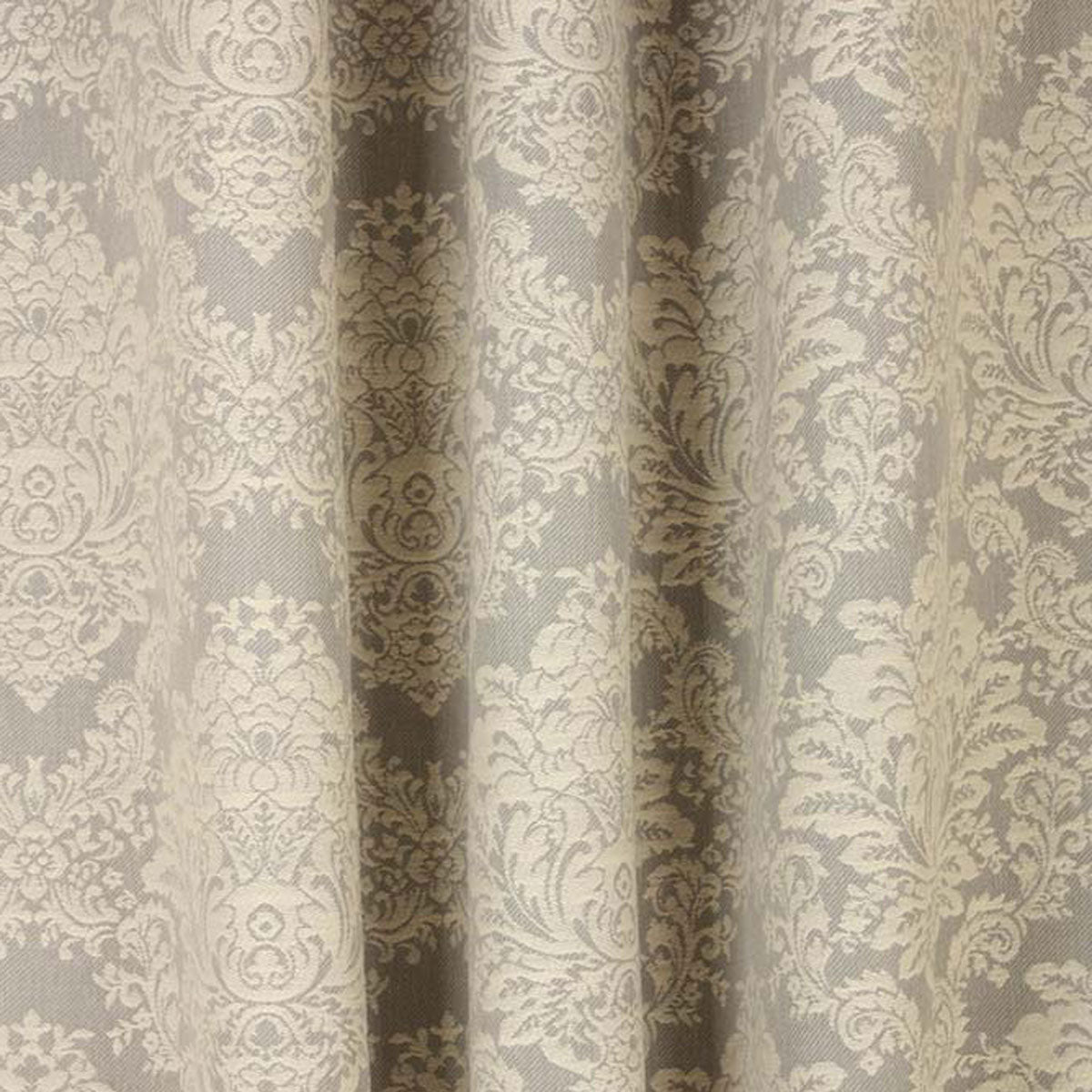 Grey Damask Fabric