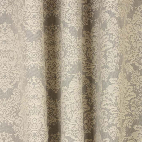 Grey Damask Fabric - Courthouse Interiors