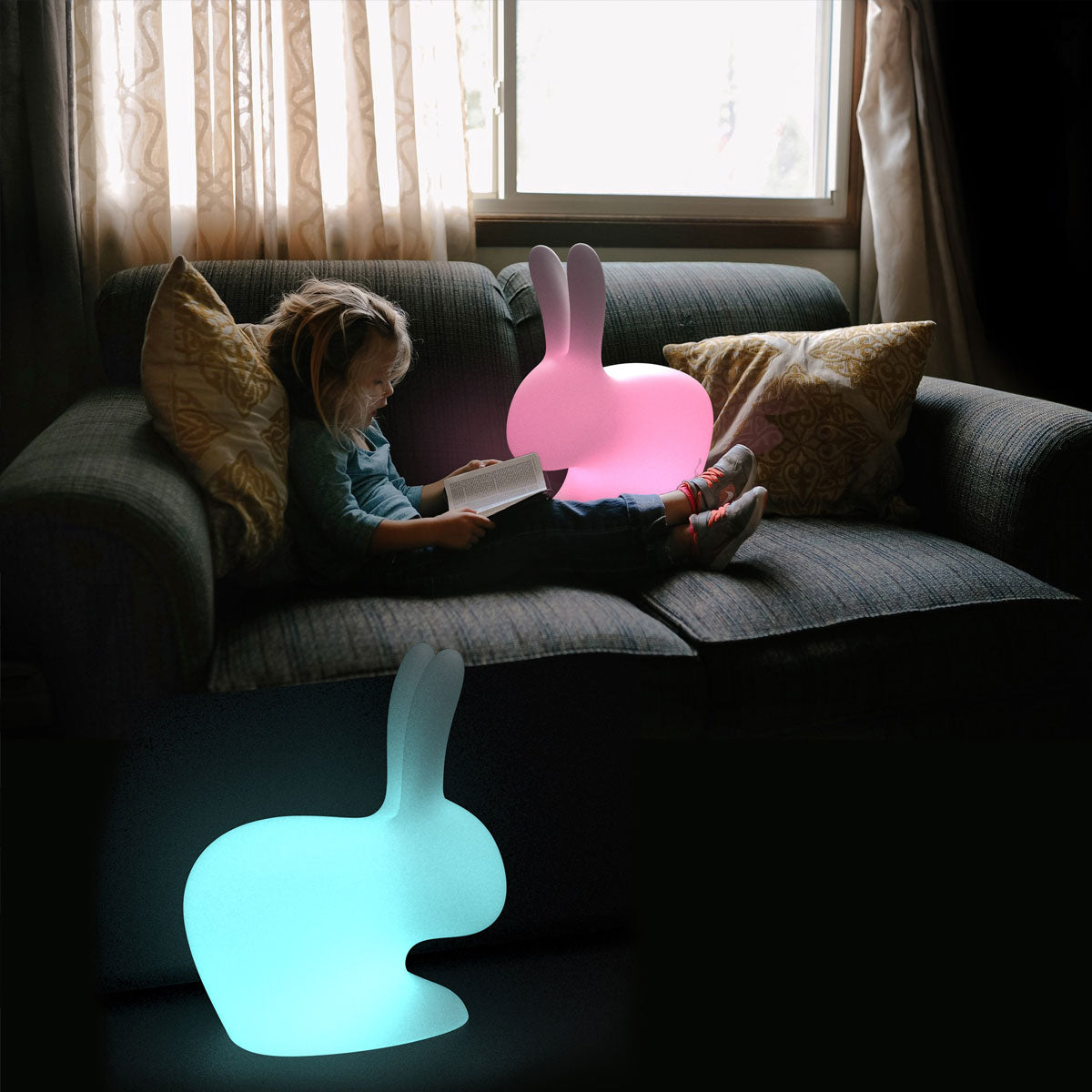 Rabbit Lamp Small Outdoor LED - Qeeboo