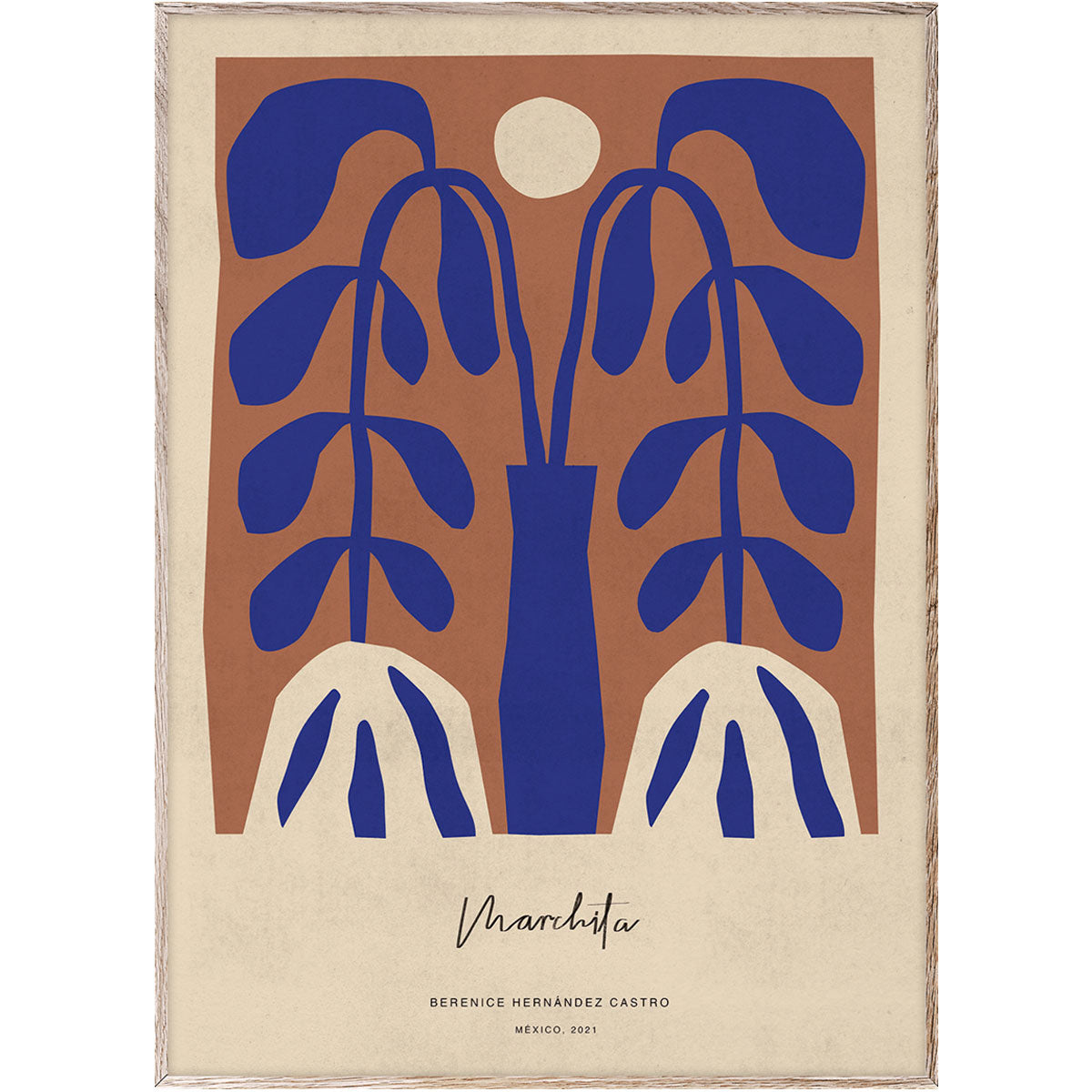 Marchita Framed Print by Paper Collective