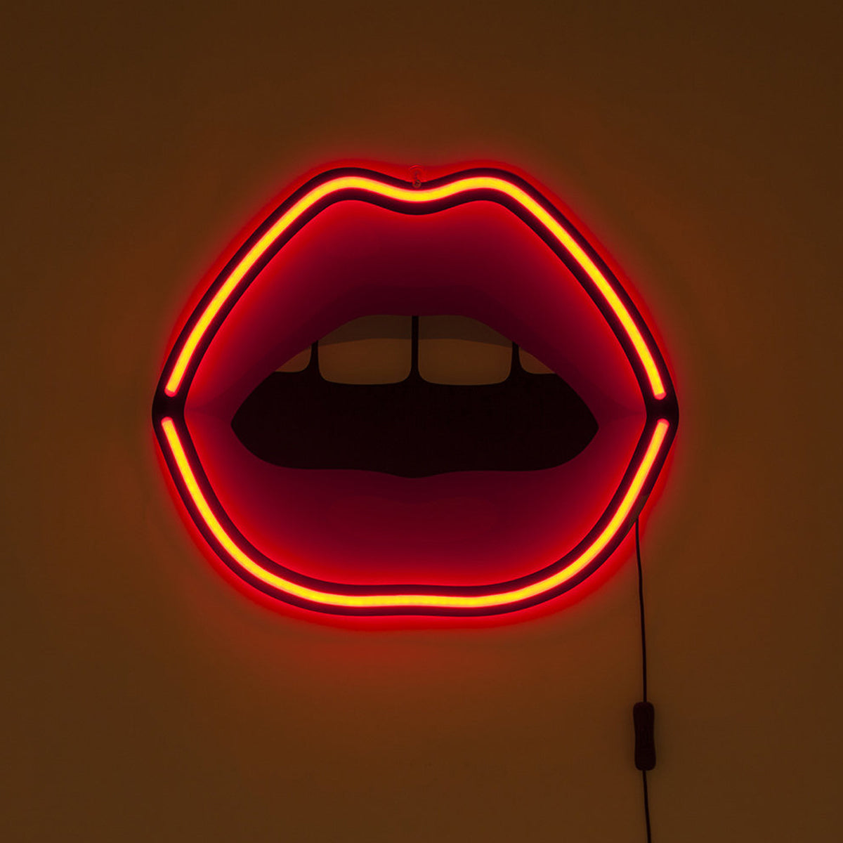 Seletti X Studio Job Neon Wall Light &#39;Mouth&#39;