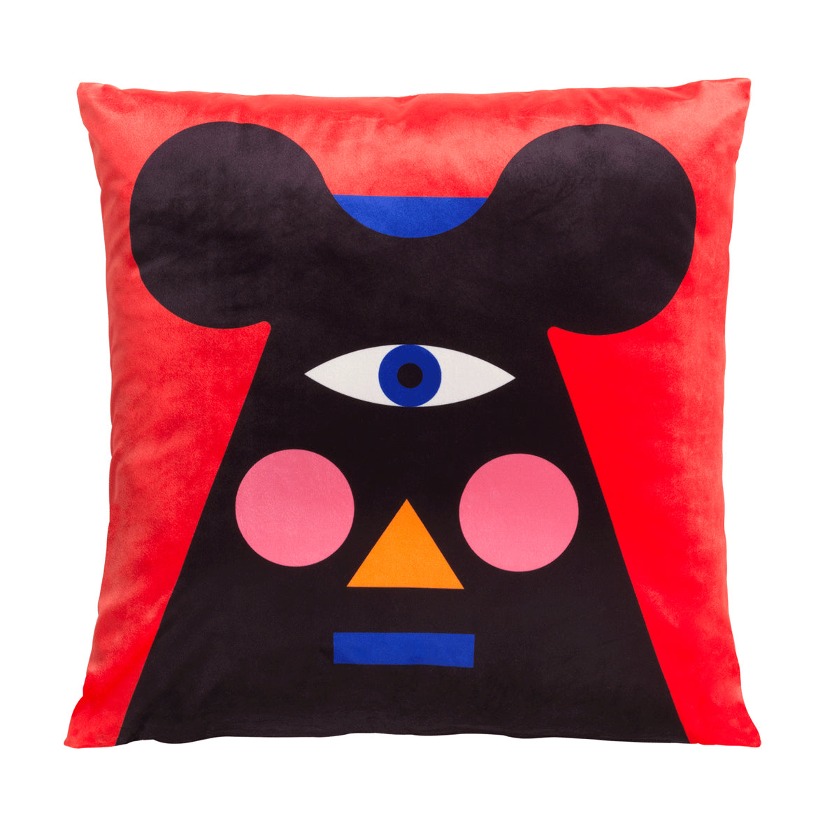 Oggian Mr Mouse Cushion Cover by Marco Oggian - Qeeboo