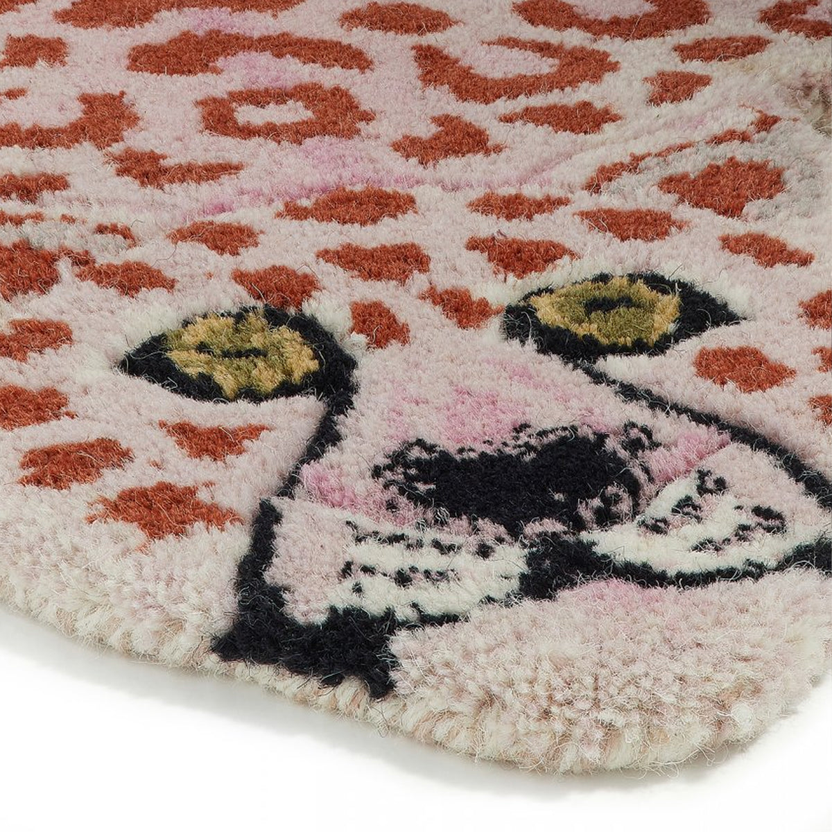 Pinky Leopard Rug Small - Doing Goods
