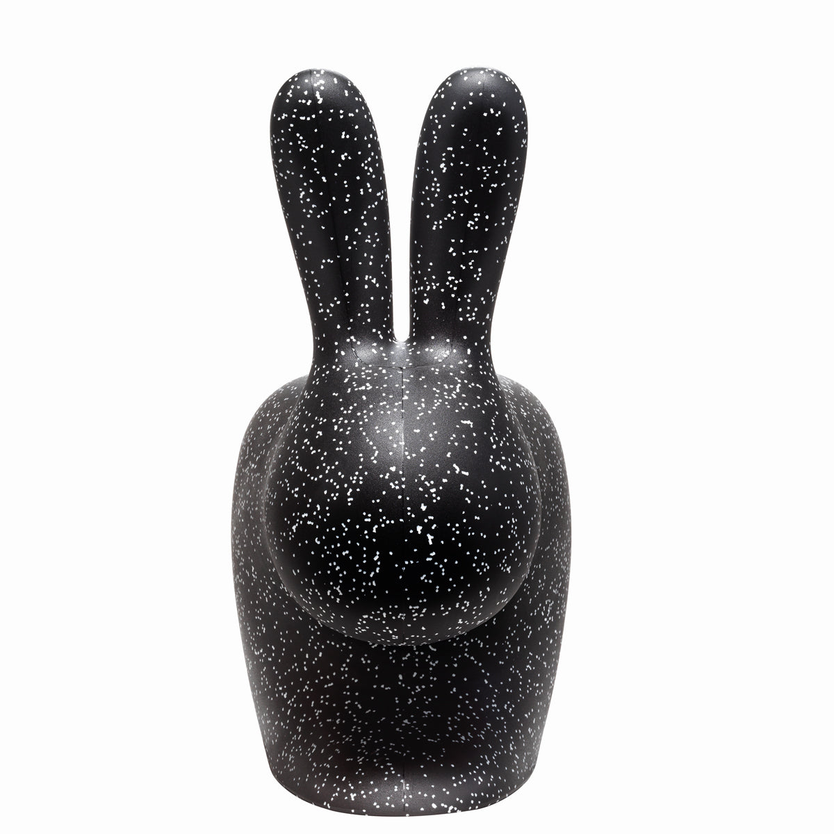Rabbit Chair Dots Black and White - Qeeboo