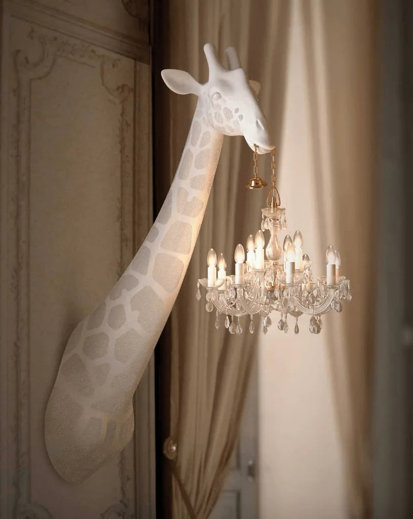 Giraffe chandelier wall lamp deals