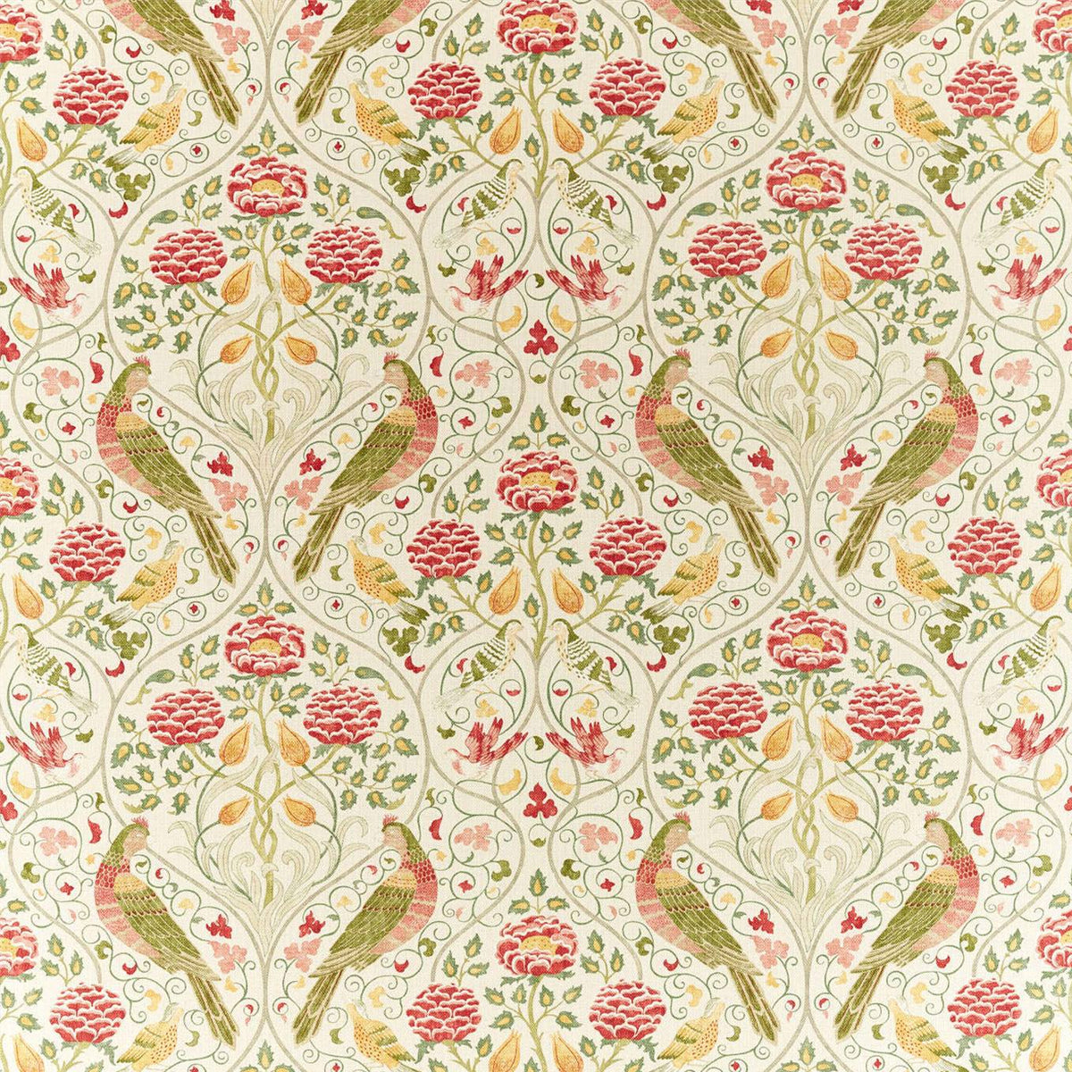 Morris &amp; Co &#39;Seasons By May - Linen&#39; Fabric