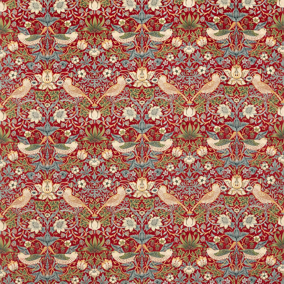 Warehouse District Essex BERRY by Robert Kaufman Fabrics – Red