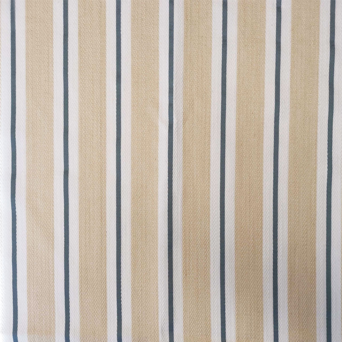 Cream Stripe Fabric