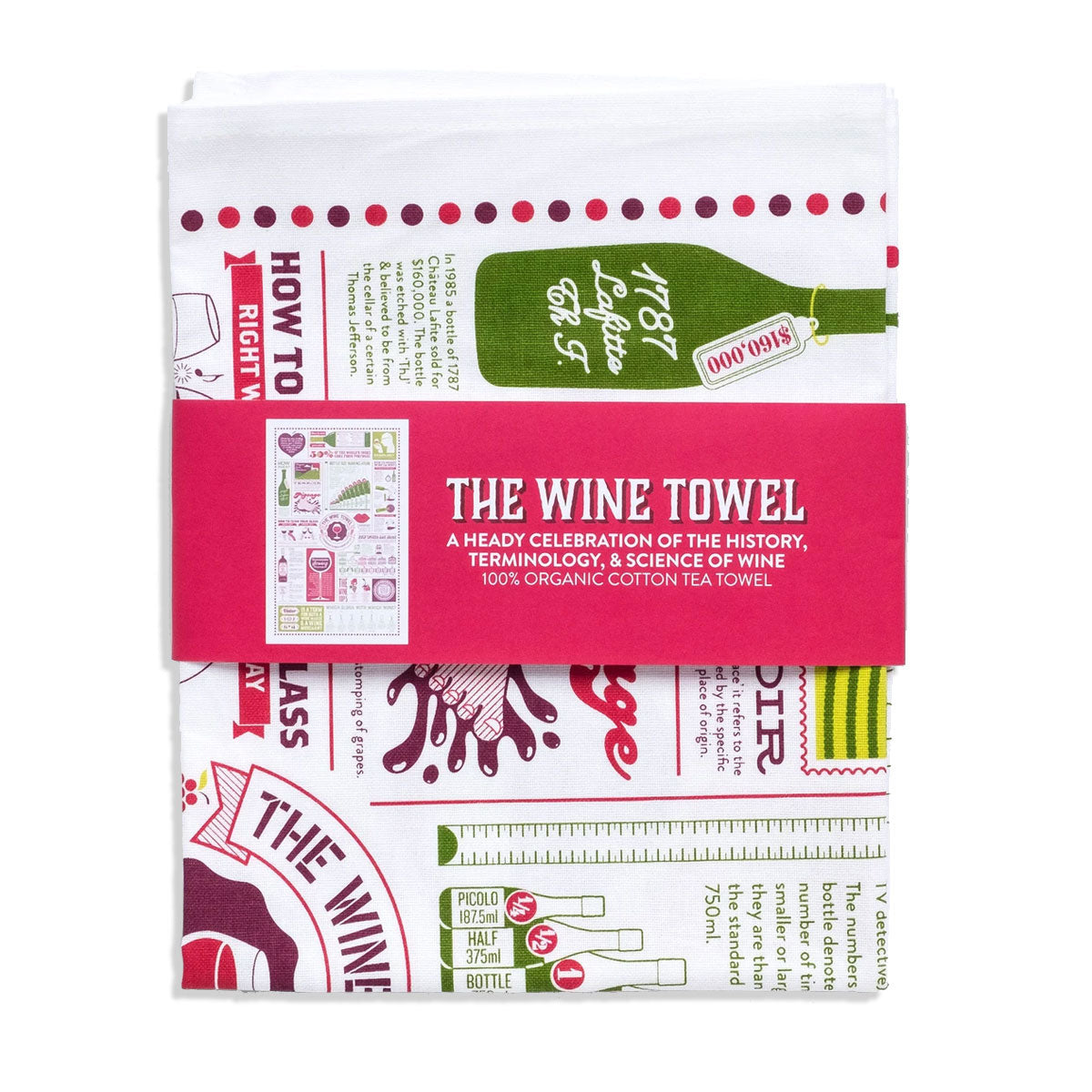 The Wine Guide Tea Towel