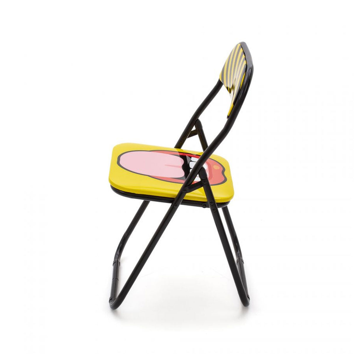 Seletti X Studio Job Folding Chair &#39;Tongue&#39;