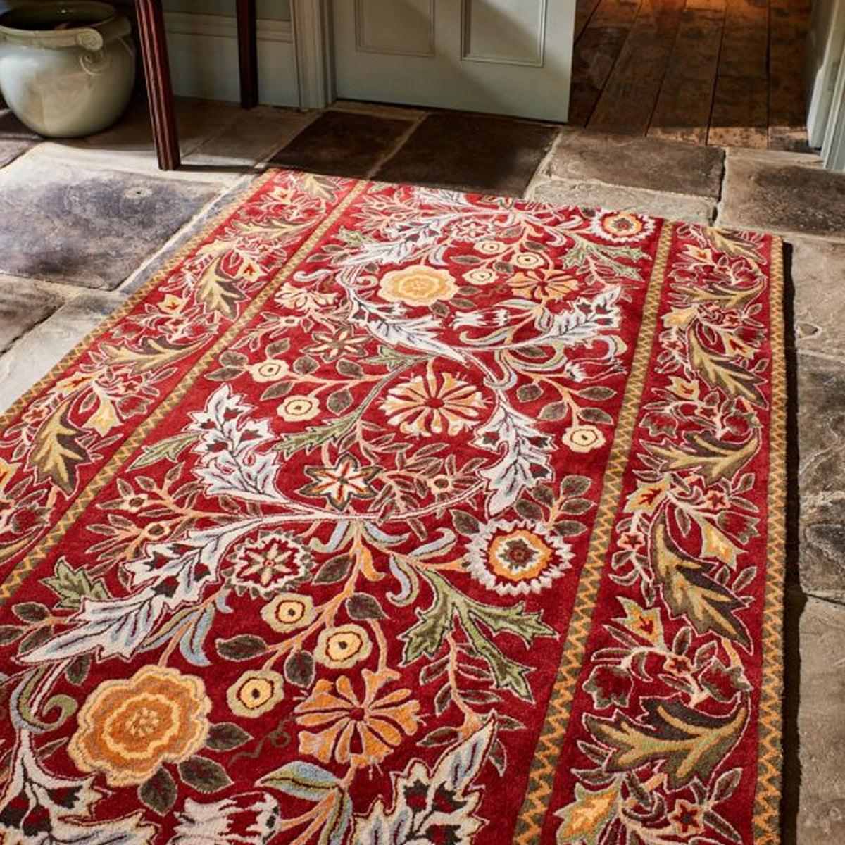 Morris &amp; Co &#39;Wilhelmina - Russet&#39; Rug