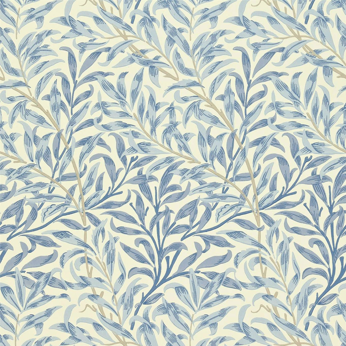 Morris &amp; Co &#39;Willow Boughs - Blue&#39; Wallpaper