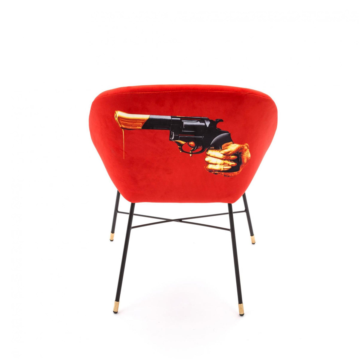 Seletti X Toiletpaper Magazine Padded Chair &#39;Revolver&#39;