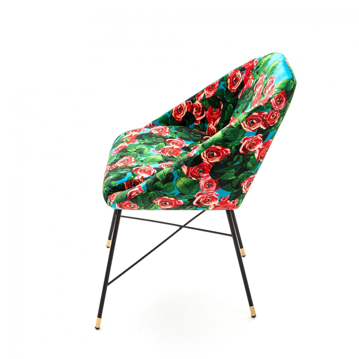 Seletti X Toiletpaper Magazine Padded Chair &#39;Roses&#39;
