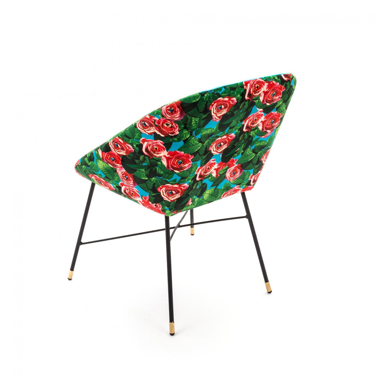 Seletti X Toiletpaper Magazine Padded Chair &#39;Roses&#39;