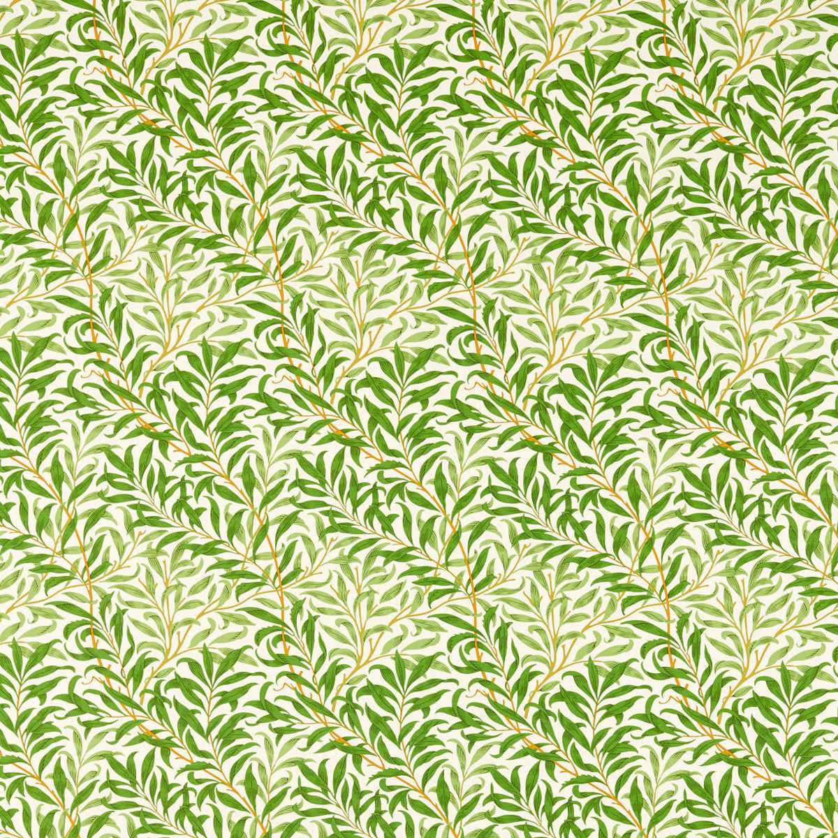 Morris &amp; Co &#39;Willow Bough - Leaf Green&#39; Fabric