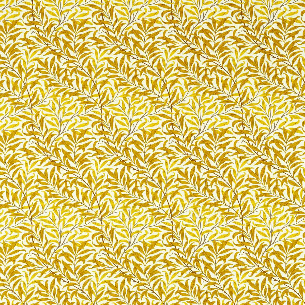 Morris &amp; Co &#39;Willow Bough - Summer Yellow&#39; Fabric